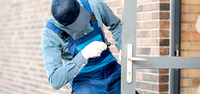 Pivot Storefront Door Locks Installation in Rancho Mirage, California