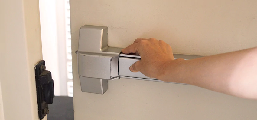 Roller Gate Panic Bar Installation in Rancho Mirage, California